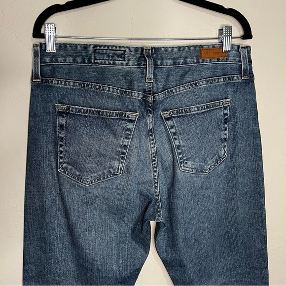 AG Adriano Goldshmied Ex Boyfriend Slouchy Slim Straight Denim Jeans - Picture 11 of 13